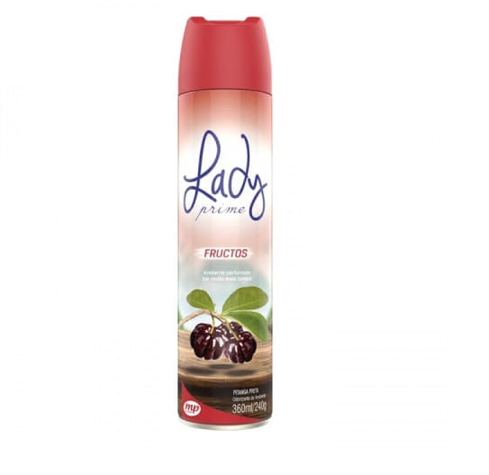 Odorizador Mundial Prime 360ML Lady Pitanga Preta