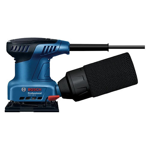 Lixadeira Elétrica Bosch Orbital 220W GSS140-A Com Coletor de Pó