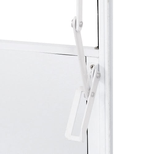 Janela Aluminio Basculante Home Branco Vidro Liso 0,60X0,60M 3FLS Quality