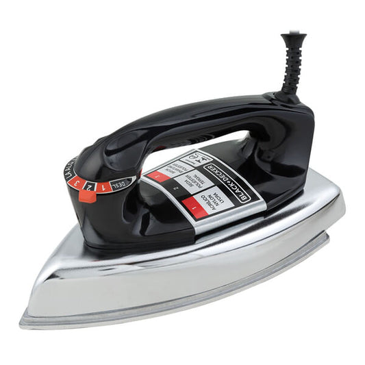 Ferro á Seco Alumínio Cromado 220V 1000 WATTS Black Decker