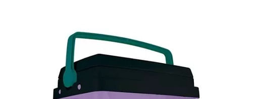 Caixa Termica Mor 26L Lilas Com Verde 25108179