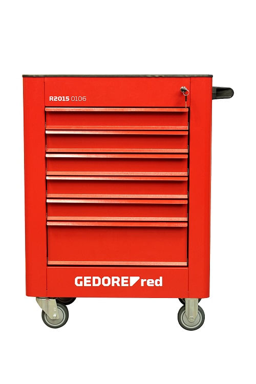 Carro Para Ferramentas Gedore Red 6 Gavetas Vm Mechanic
