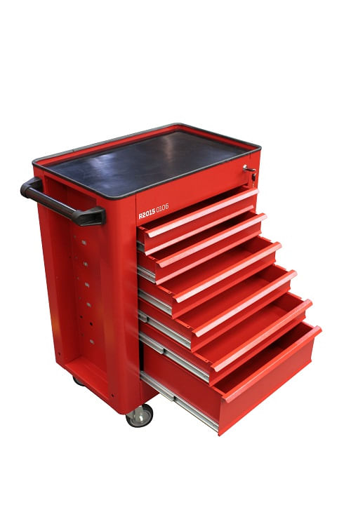 Carro Para Ferramentas Gedore Red 6 Gavetas Vm Mechanic