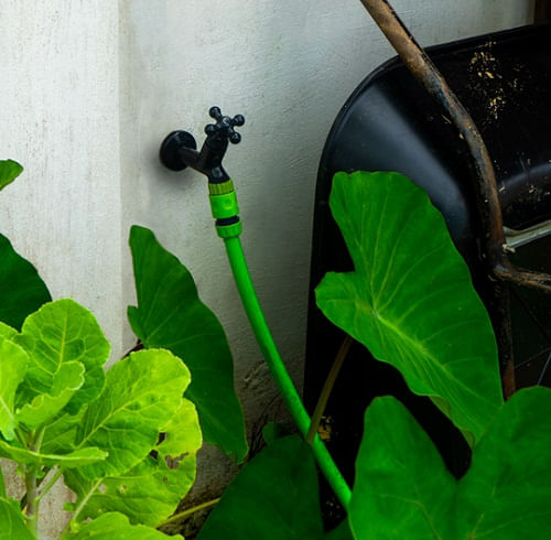 Torneira Para Jardim Viqua 1/2-3/4' Preto Maruja