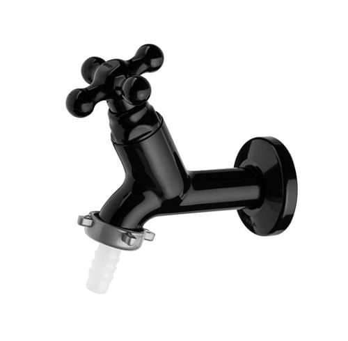 Torneira Para Jardim Viqua 1/2-3/4' Preto Maruja