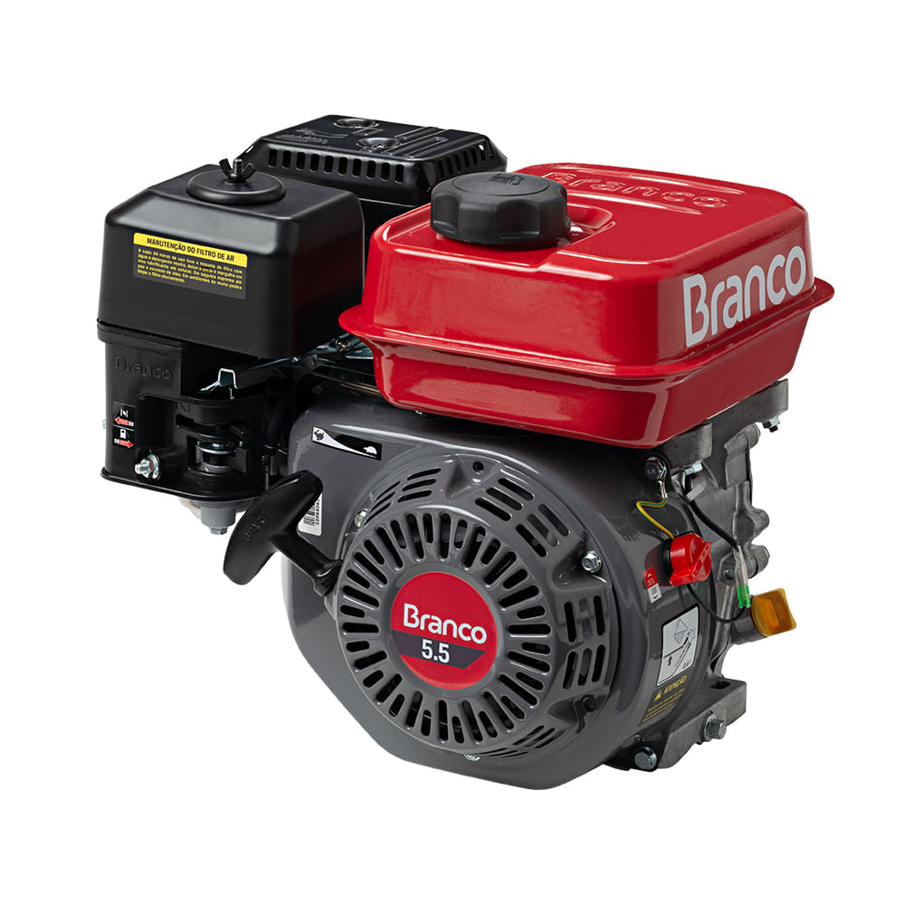 Motor a Gasolina 5,5CV B4T Manual Branco