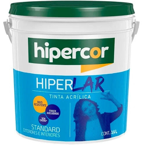 Tinta Acrilica Hipercor Hiperlar 3,6L Areia