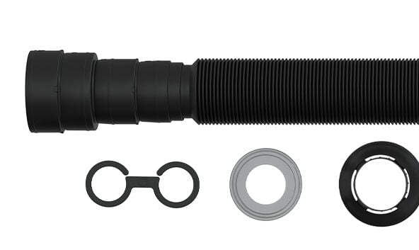 Sifão Blukit Ajustável Multiuso SIMP Preto 700MM