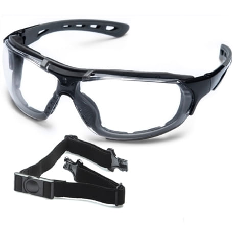 Óculos de Segurança Roma Incolor AR/AE/UV CA40903 STEELFLEX