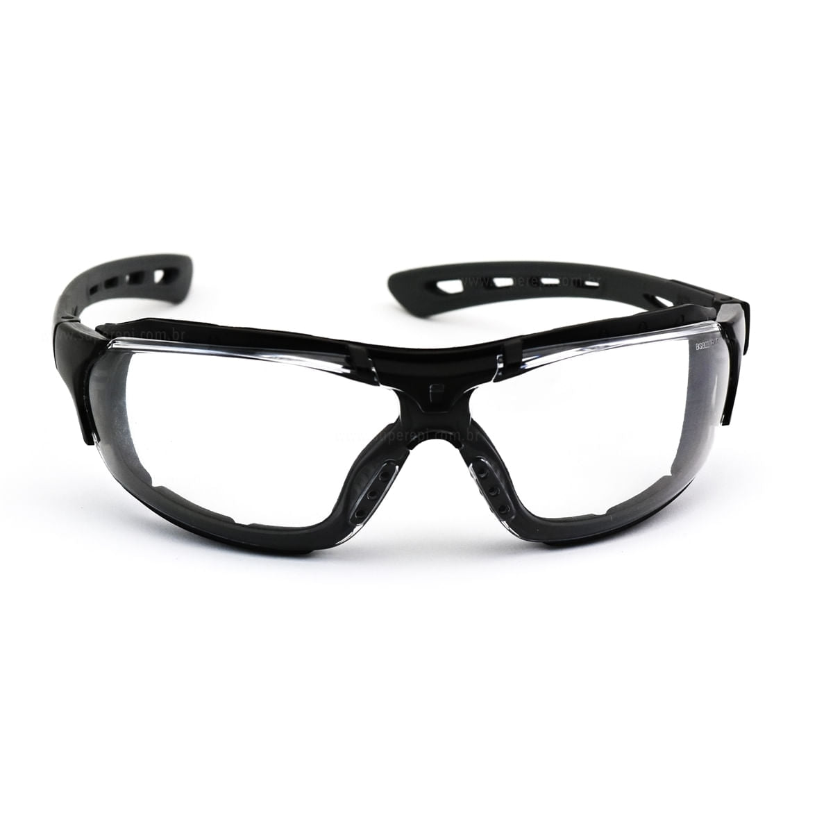 Óculos de Segurança Roma Incolor AR/AE/UV CA40903 STEELFLEX