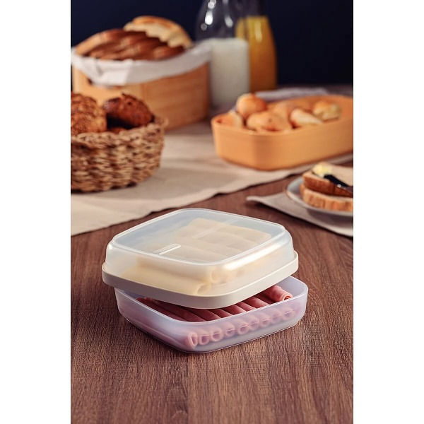 Porta Frios Tramontina Mixcolor 1,3L Cinza