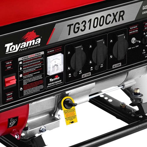 Gerador De Energia A Gasolina 9,0KVA 4T Toyama